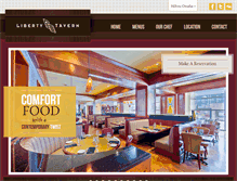 Tablet Screenshot of libertytavern.com